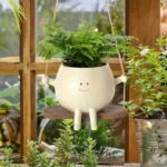 Hanging Happy Face Planter Pot - 05