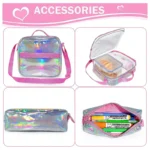 Kids Bright PWR Backpack and Lunch Box Set Pink - 04