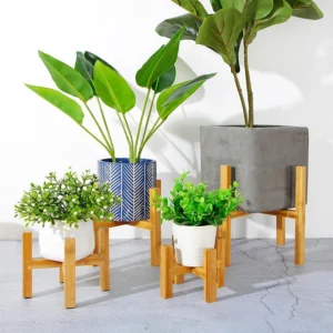 Natural Grace Bamboo Plant Stand - 00