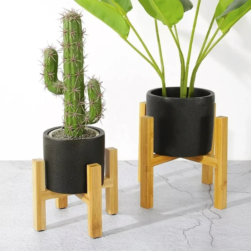 Natural Grace Bamboo Plant Stand - 06