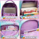 Pop It Mermaid Kids Backpack and Lunch Box Set - B - 05