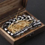Ouroboros Jormungandr Viking Infinity Bracelet - 03