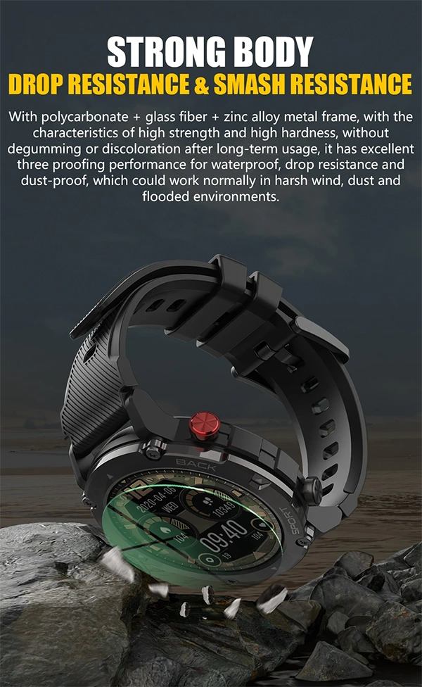 Smartwatch Carbon Thunderbolt - 14