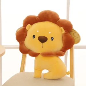 Animal Pillow Plushies - Bruno the Lion - Toys for Kids - 01