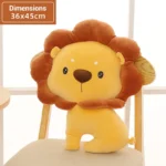 Animal Pillow Plushies - Bruno the Lion - Toys for Kids - 04