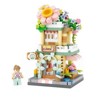 Flower Shop - 390 Pieces of Mini Building Blocks