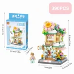 Flower Shop - 390 Pieces of Mini Building Blocks