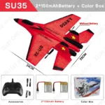 New SU-35 RC Remote Control Airplane 2.4G Remote Control