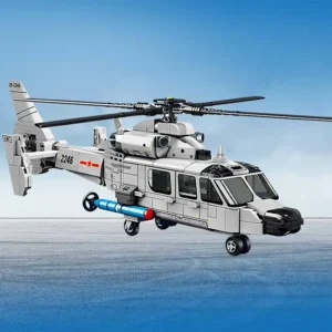 Z-9 Shipborne Helicopter Building Blocks Set