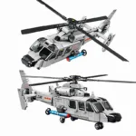 Z-9 Shipborne Helicopter Building Blocks Set