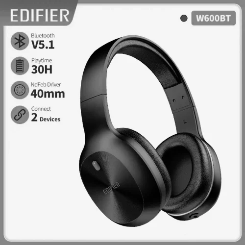 Edifier W600BT Wireless Headphone Bluetooth 5.1 Headset - 06